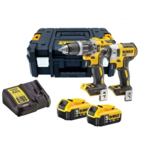 Drill & Slagtrekker Sett - 18v Batteri